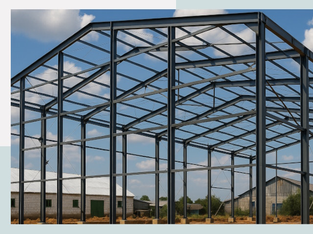 Быстровозводимые ангары от СтальСтрой-Блб по цене 612 руб.