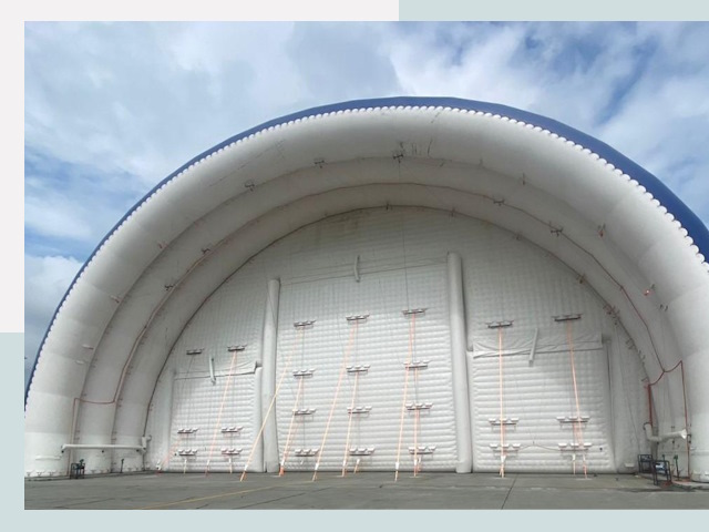 Пневмокаркасные ангары от СтальСтрой-Блб по цене от 612 руб.