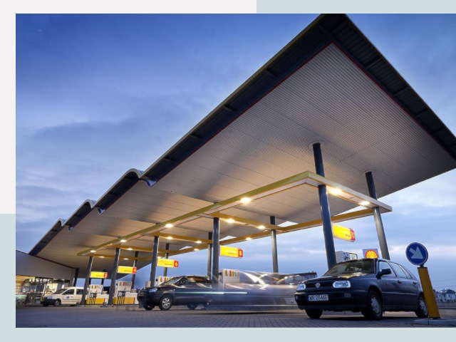 Навесы для АЗС в Белебей от 612 руб. - Защита и комфорт