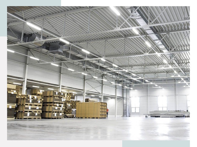 Освещение ангаров в белебее