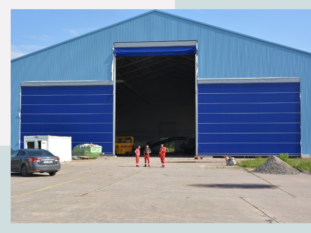 Ангарные ворота в Белебей от СтальСтрой-Блб по цене 612 руб.