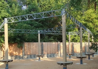 Терраса из металлоконструкций под ключ, проектирование, изготовление и монтаж от СтальСтрой-Блб